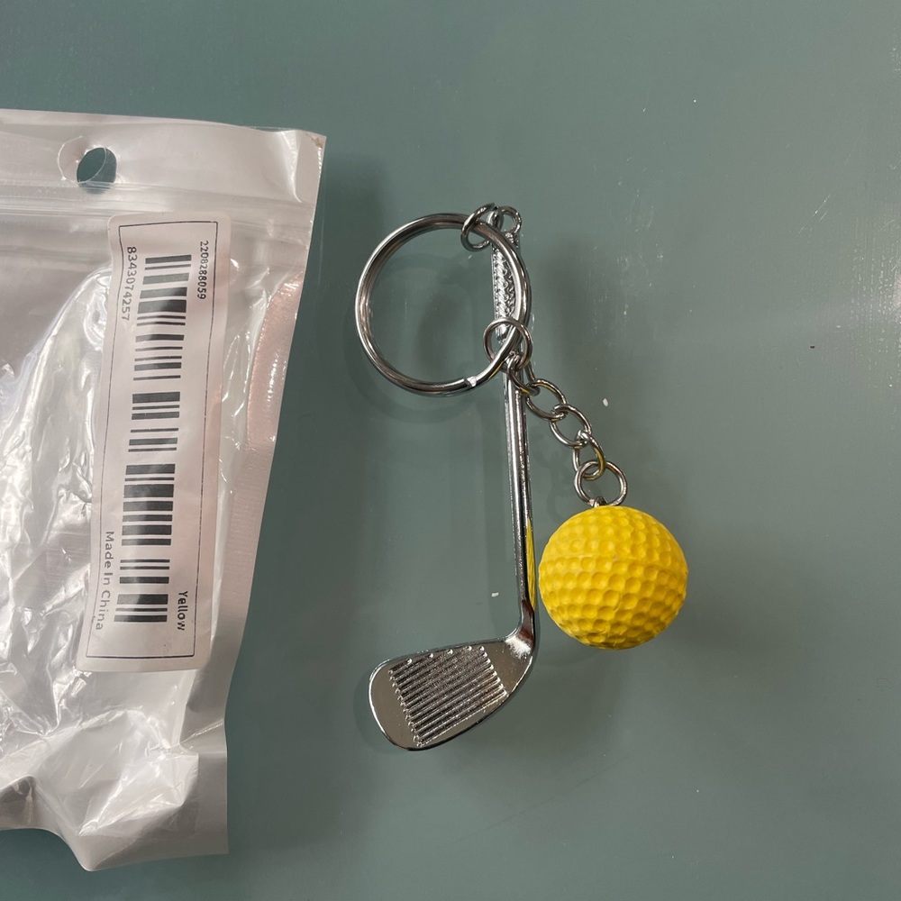 Golf Lovers Keychain New